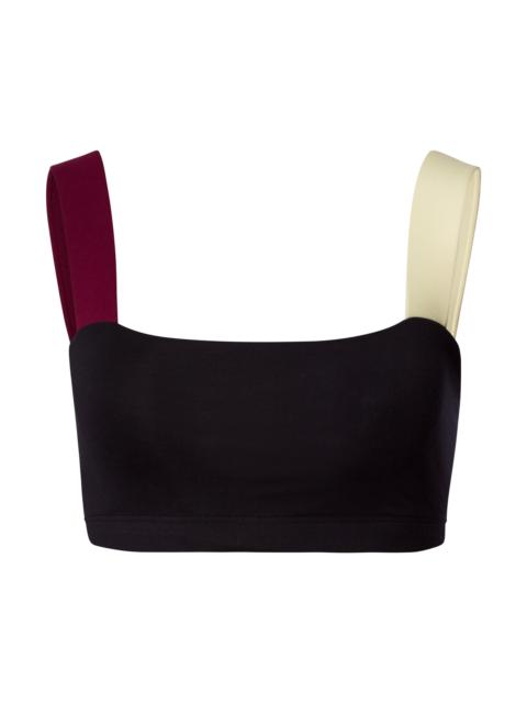 HANRO Arthur Arbesser X Hanro Color-Block Cotton Crop Top