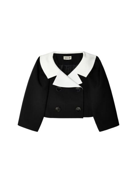 SHUSHU/TONG double-breasted wool blazer