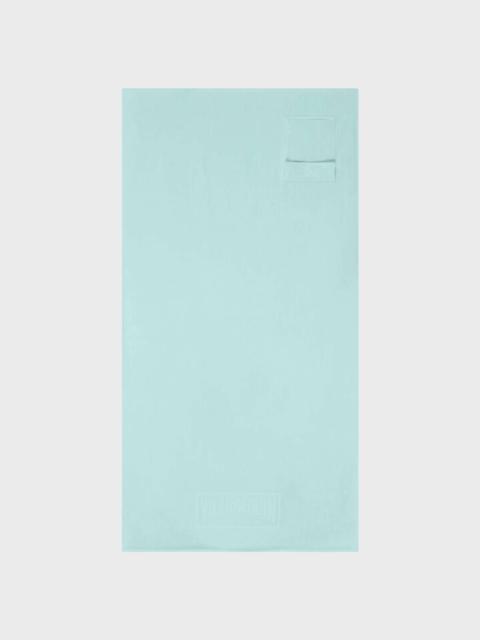 Vilebrequin ORGANIC COTTON BEACH TOWEL WITH FLAP POCKET