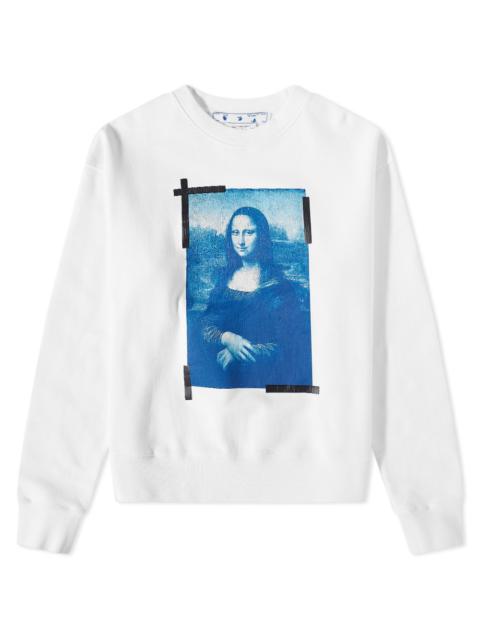 Off-White Off-White Mona Lisa Over Crew Sweat