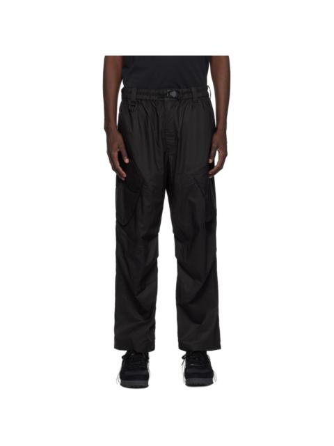 Black Loose Cargo Pants