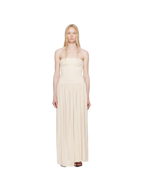 AYA MUSE Off-White Dia Maxi Dress