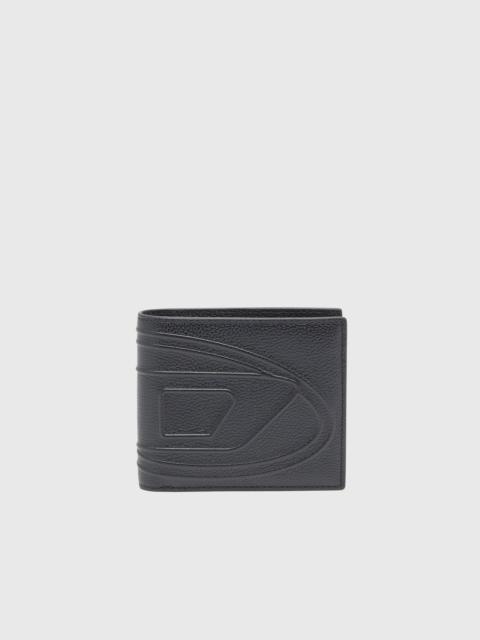 Diesel BI-FOLD WALLET IN GRAINED LEATHER