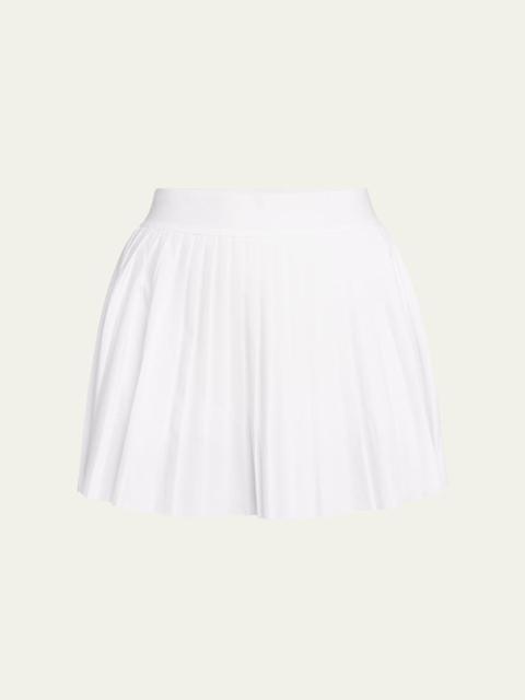 BEYOND YOGA If You Pleats Mini Skirt