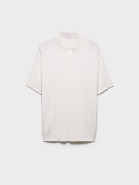 Prada Cashmere and silk polo shirt