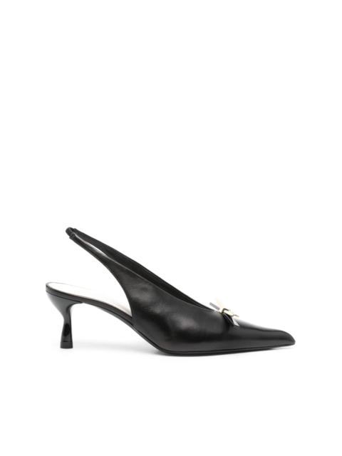 Lanvin 60mm leather pumps