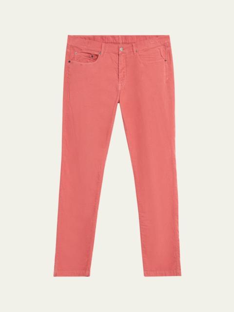 massimo alba Men's Corduroy 5-Pocket Pants