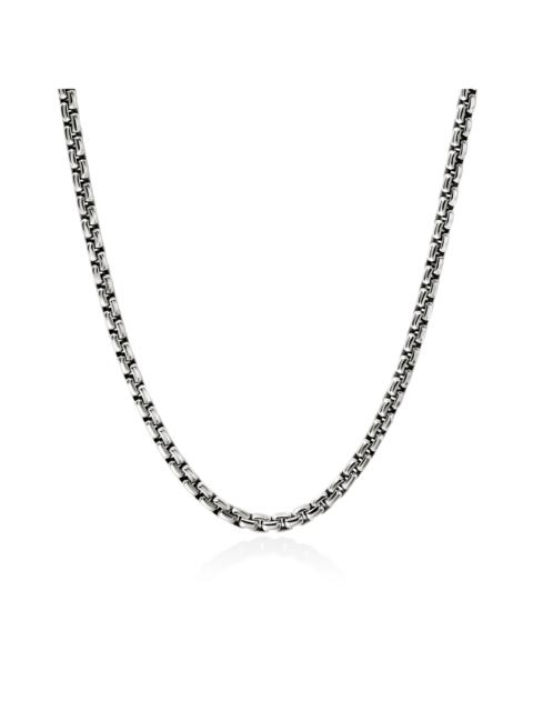JOHN HARDY Box Chain Necklace, Sterling Silver, 6MM