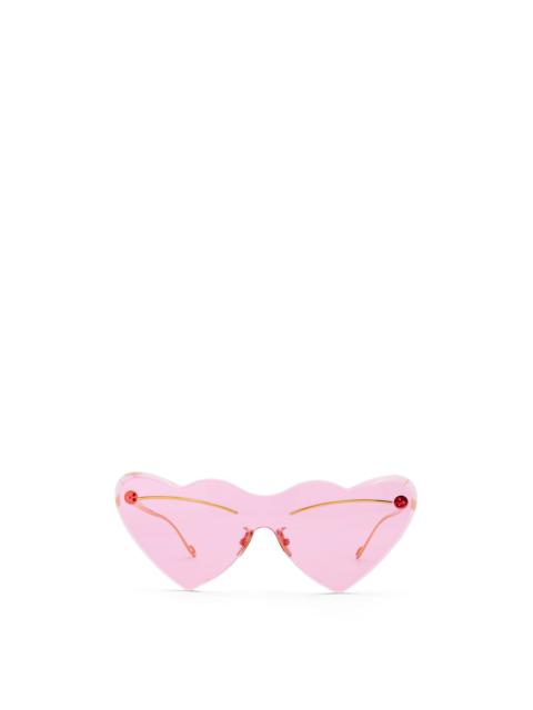 Loewe Heart sunglasses in metal
