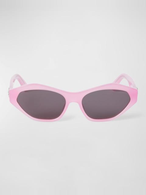 Off-White Kent Acetate Cat-Eye Sunglasses