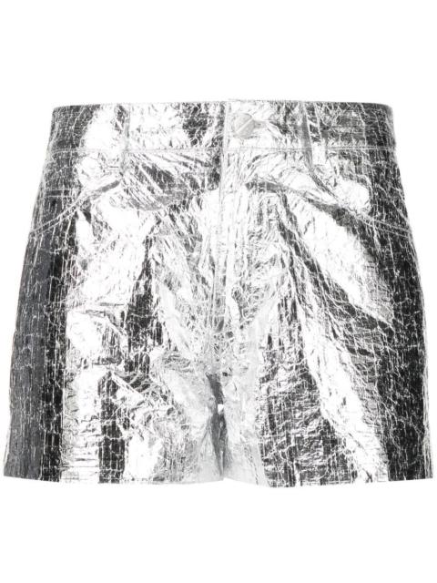 Monse metallic mini skirt