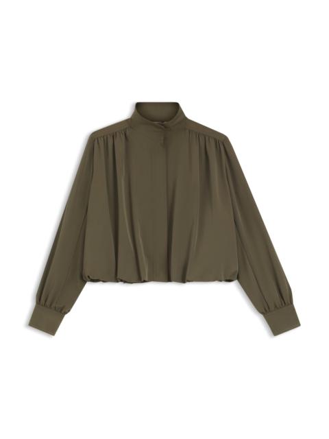 BOSS RELAXED-FIT BLAZER WITH BALLOON HEM