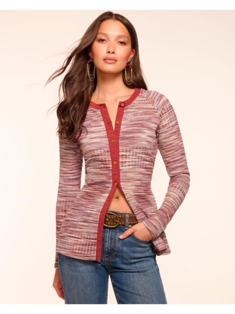 RAMY BROOK Eddie Space Dye Knit Cardigan