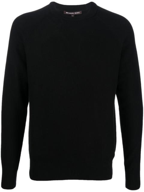 MICHAEL KORS bird's eye crew-neck jumper