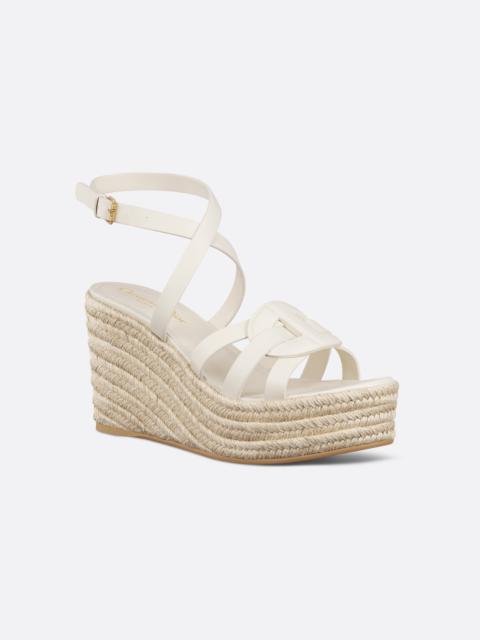 Dior D-Club Wedge Sandal