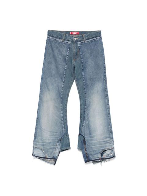 Junya Watanabe MAN panelled jeans