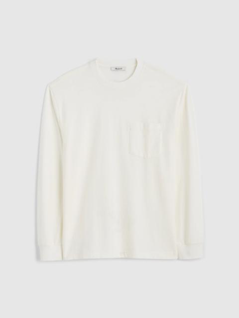 Madewell The Long-Sleeve Vintage Pocket Tee