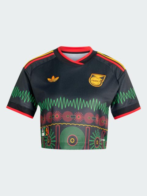 adidas Jamaica 26 x Bob Marley Away Cropped Jersey