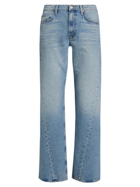 MOTHER Women's The Bookie Twist Bootcut Jeans - Leap At The
