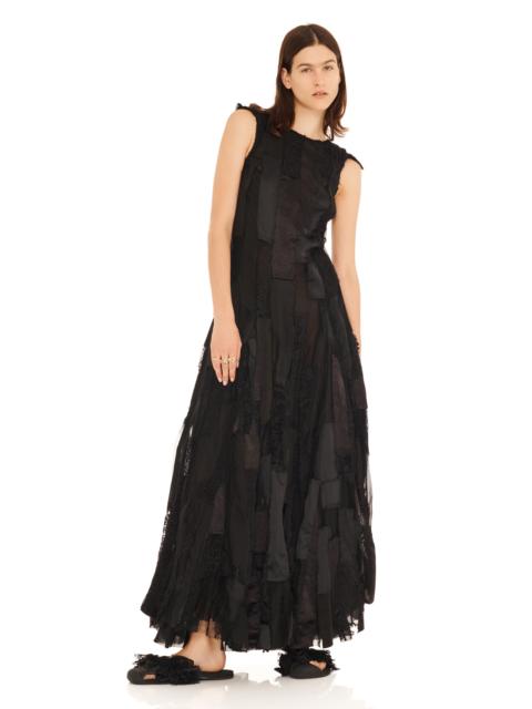 Collina Strada BLACK DEADSTOCK PRIMROSE DRESS