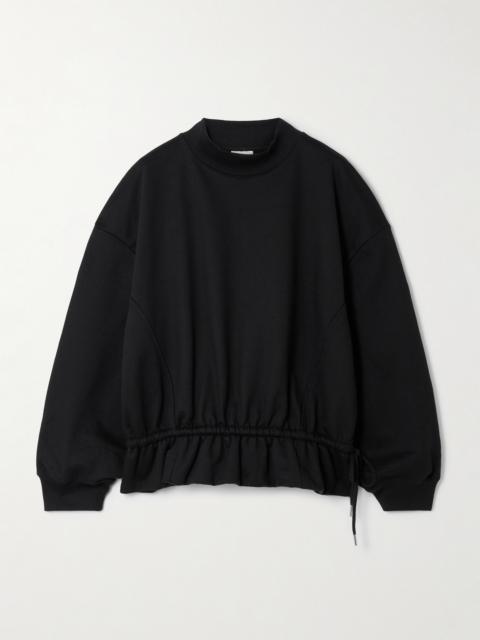 Dries Van Noten Cotton-jersey Peplum Sweatshirt