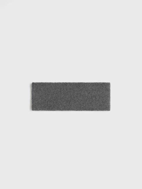 TOTEME Cashmere headband grey melange