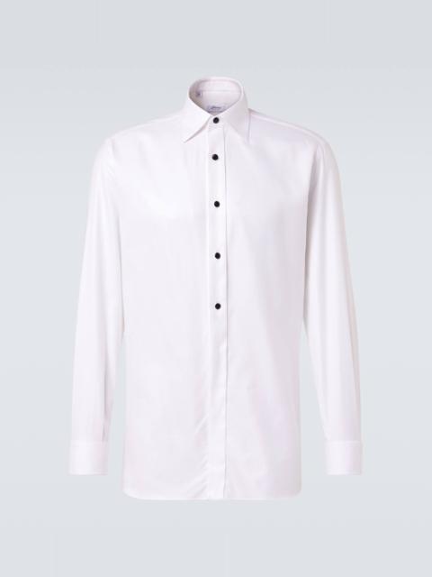 Brioni Cotton tuxedo shirt