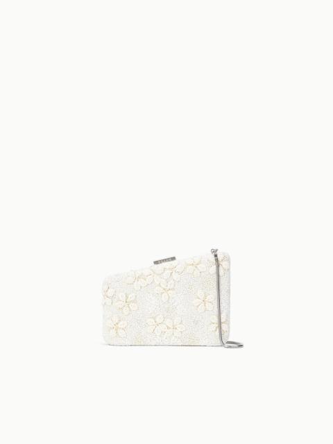 STAUD STAUD CARMELLA BEADED CLUTCH GARDEN PARTY
