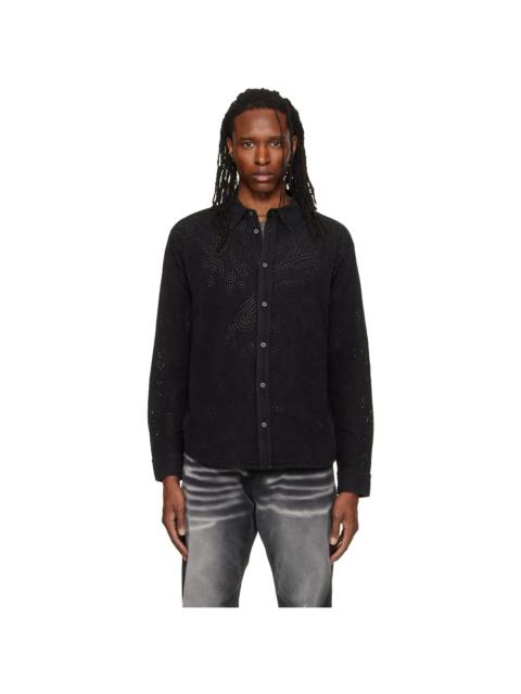 Isabel Marant Black Cybilio Denim Shirt