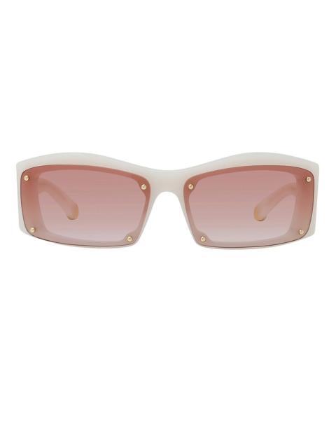 Stella McCartney Medallion Rectangular Sunglasses