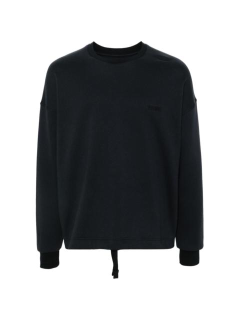 ZEGNA logo-embroidered hoodie