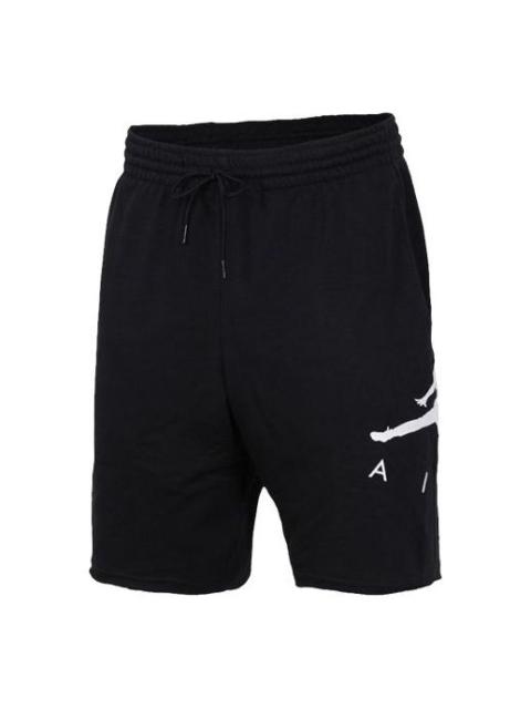 Jordan Air Jordan Jumpman logo Knitting Sports Short Men Black AJ0808-010
