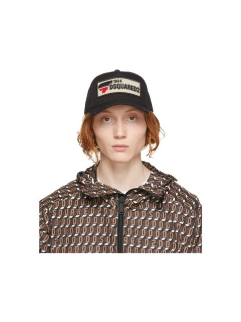 DSQUARED2 Black Logo Patch Cap
