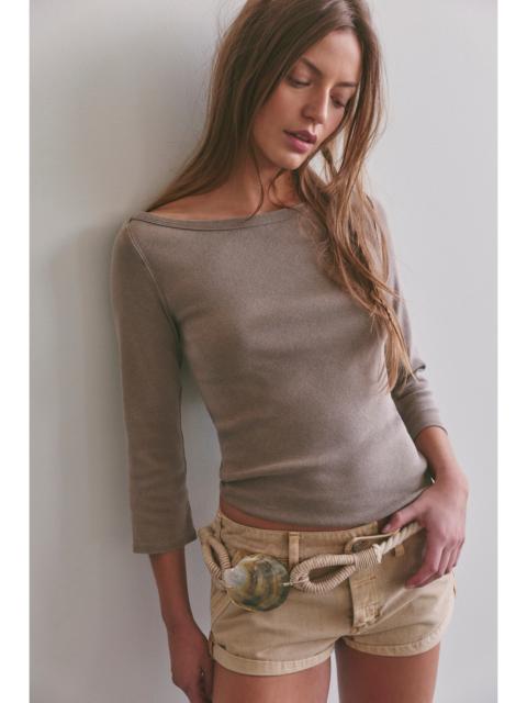 FREE PEOPLE We The Free Atlas Boat Neck Top