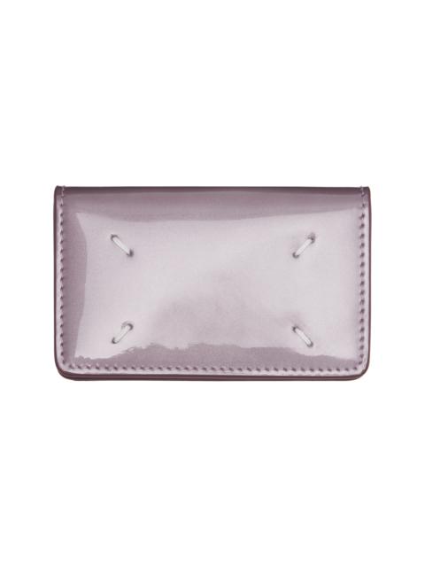 Maison Margiela Pink Four Stitches Card Holder