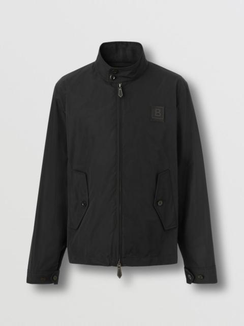 Burberry Letter Graphic Appliqué Harrington Jacket
