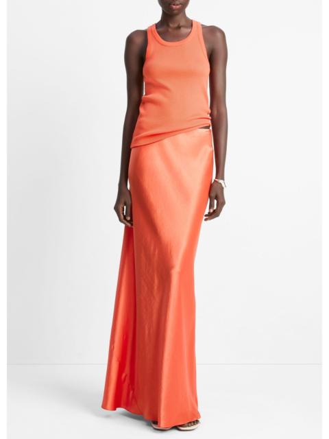 Vince Satin Maxi Skirt