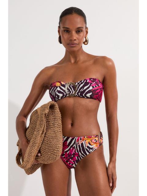 KAREN MILLEN Slinky Bandeau Trim Detail Bikini Top