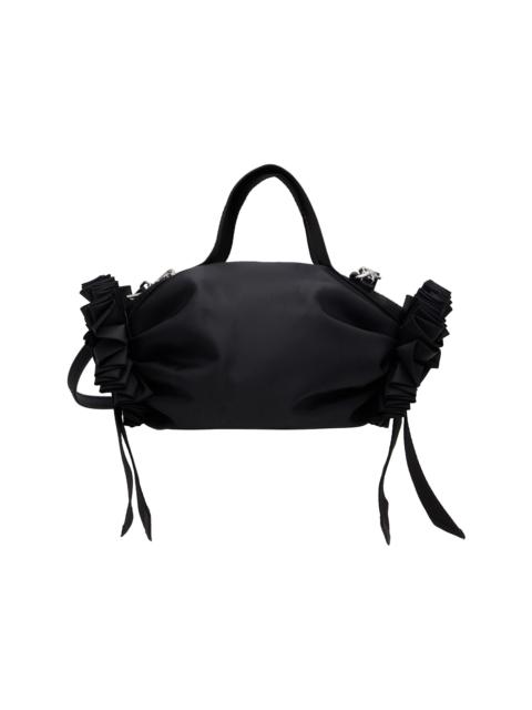 Simone Rocha Black Mini Double Ribbon Rosette Bag