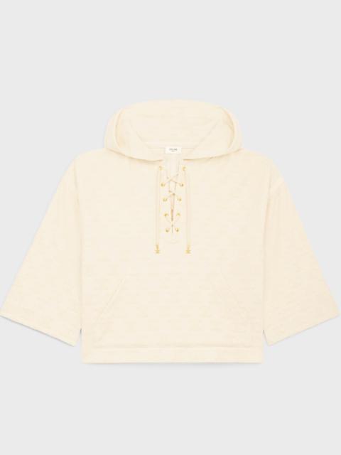 CELINE baja in triomphe terry cloth