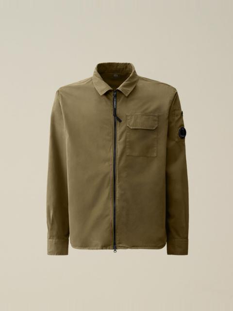 Gabardine Zipped Shirt