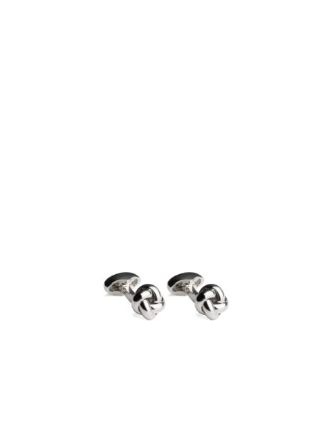 Church's Knotted cufflink
Rhodium Plated Knot Silver