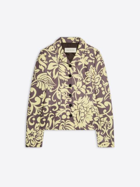 Dries Van Noten FITTED SCUBA BLAZER