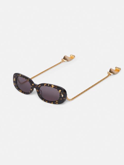 Nanushka Bio-Plastic Oval Sunglasses