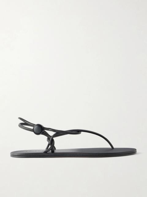 JAMIE HALLER The String Theory Leather Thong Sandals
