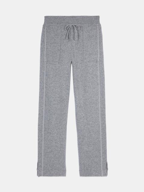 The Kooples GREY WOOL AND CASHMERE TROUSERS