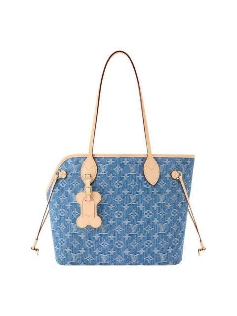 Louis Vuitton (WMNS) LOUIS VUITTON Neverwoof Mm 'Blue' M28052