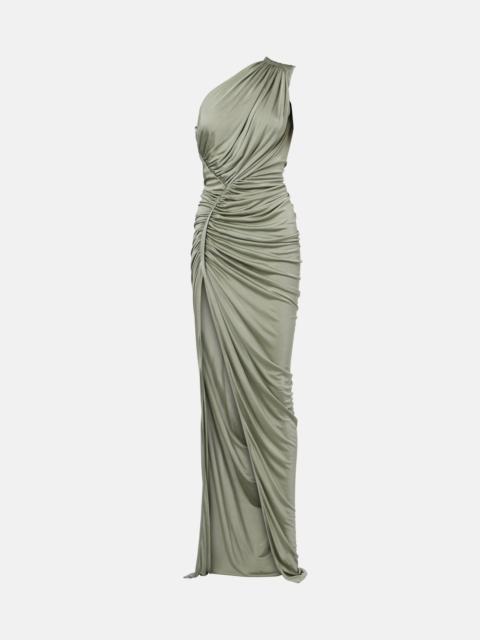 Rick Owens Lilies Lilies Shailee ruched one-shoulder gown