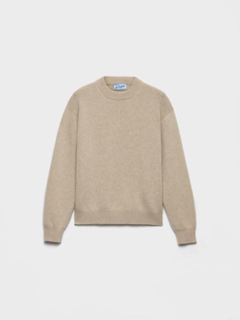 Prada Re-Cashmere crew-neck sweater