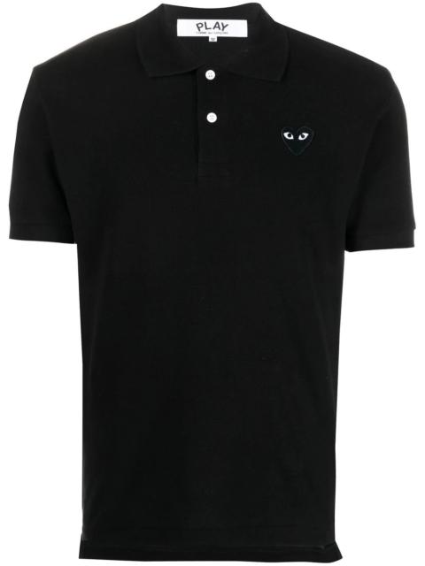 Comme des Garçons PLAY embroidered logo polo shirt